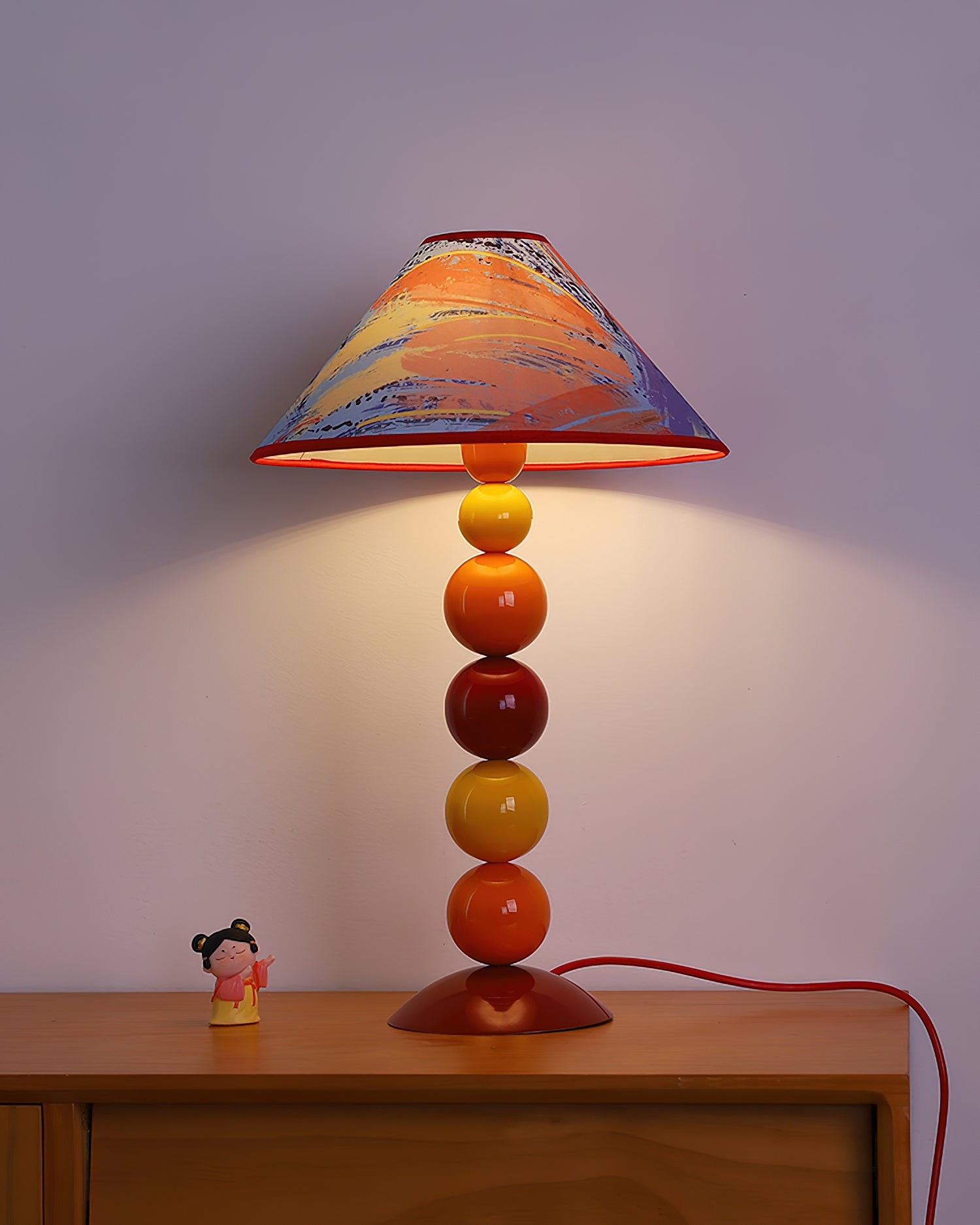 Retro Coloful Stacking Ball Table Lamp M329
