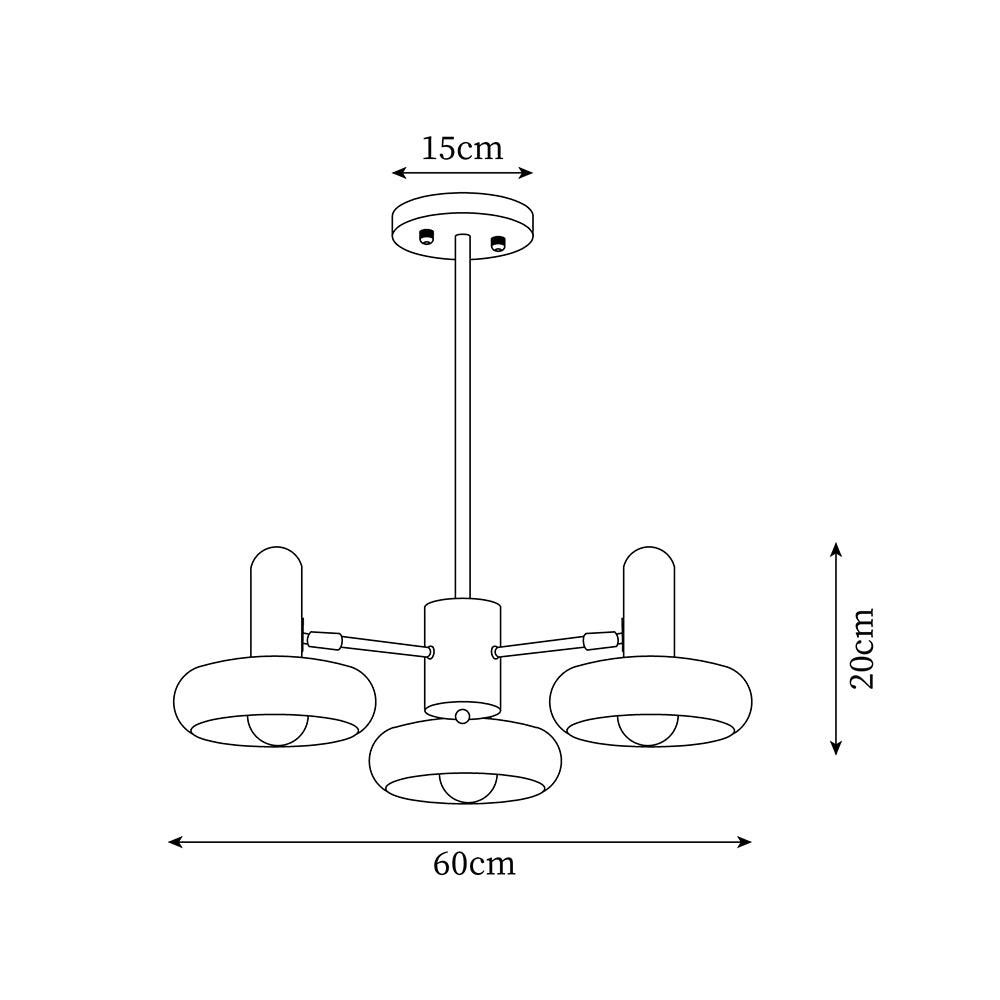 Nordic Trumpets Chandelier M353
