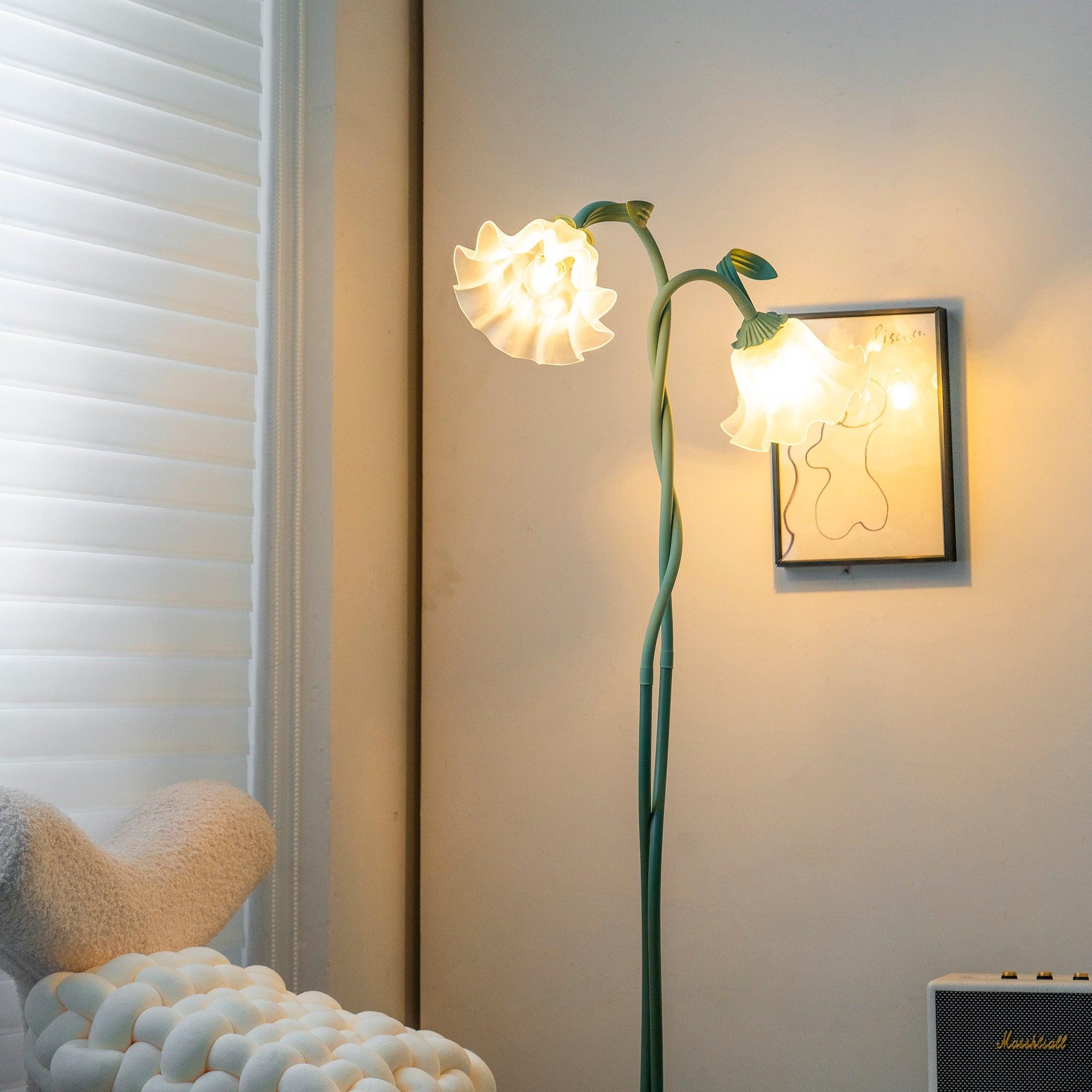 Creative Multi-Head Winding Flower Shape Floor Lamp M175