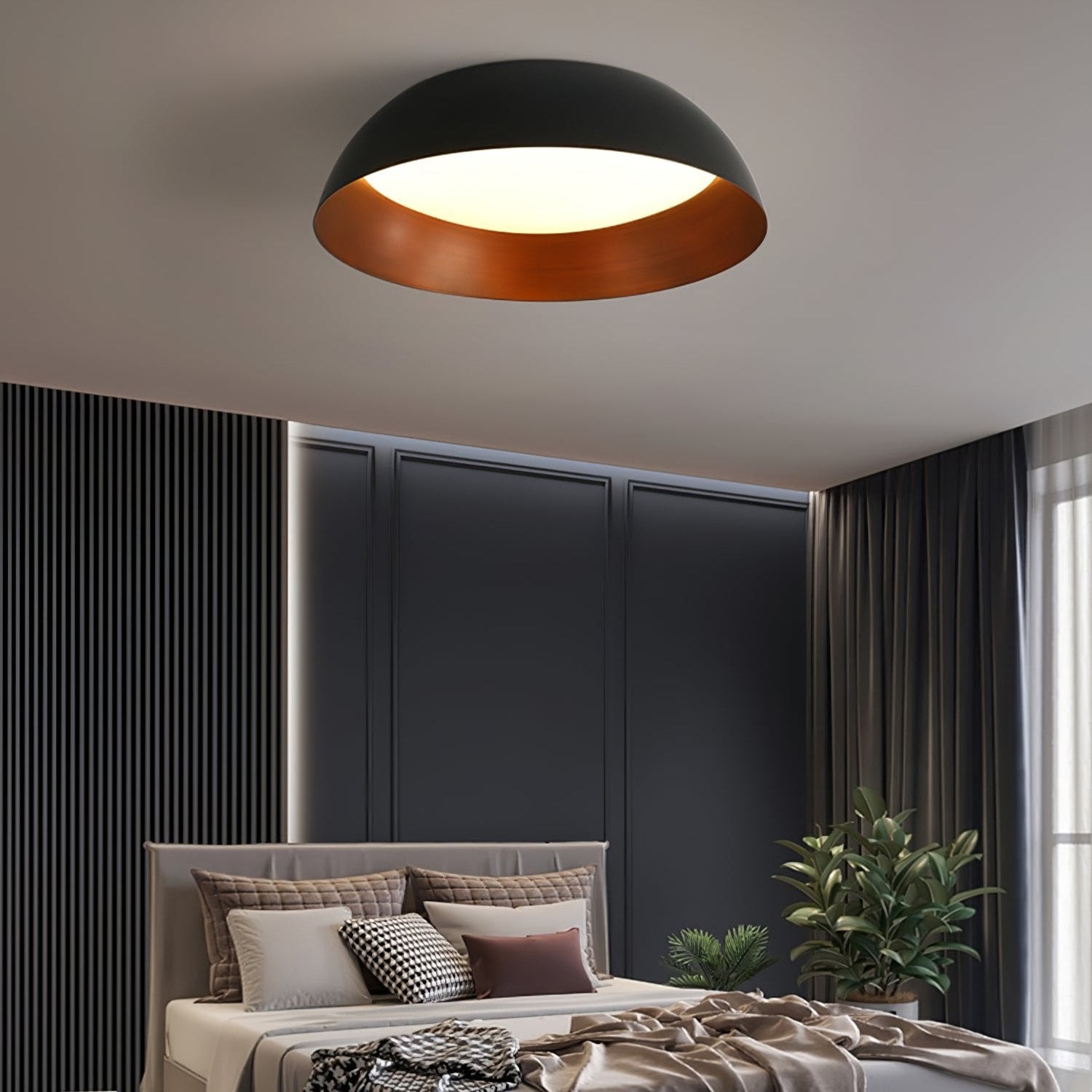 Italian Minimalist Bowl Ceiling Lamp M51