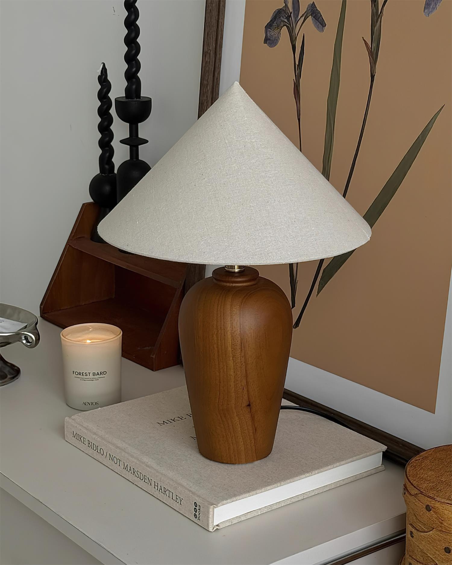Brayden Wood Table Lamp D29