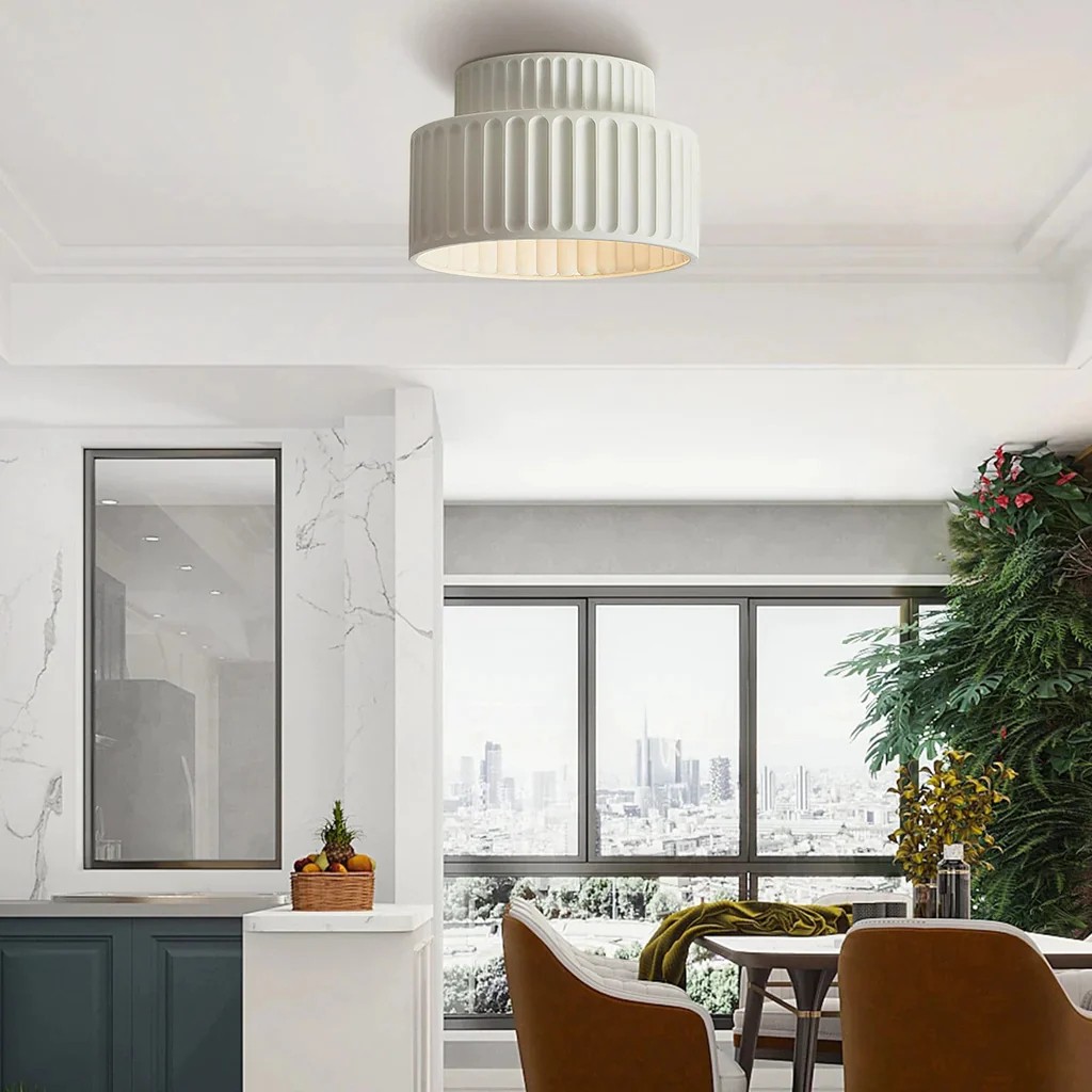 Nordic Decorative Kami Resin Ceiling Light S124