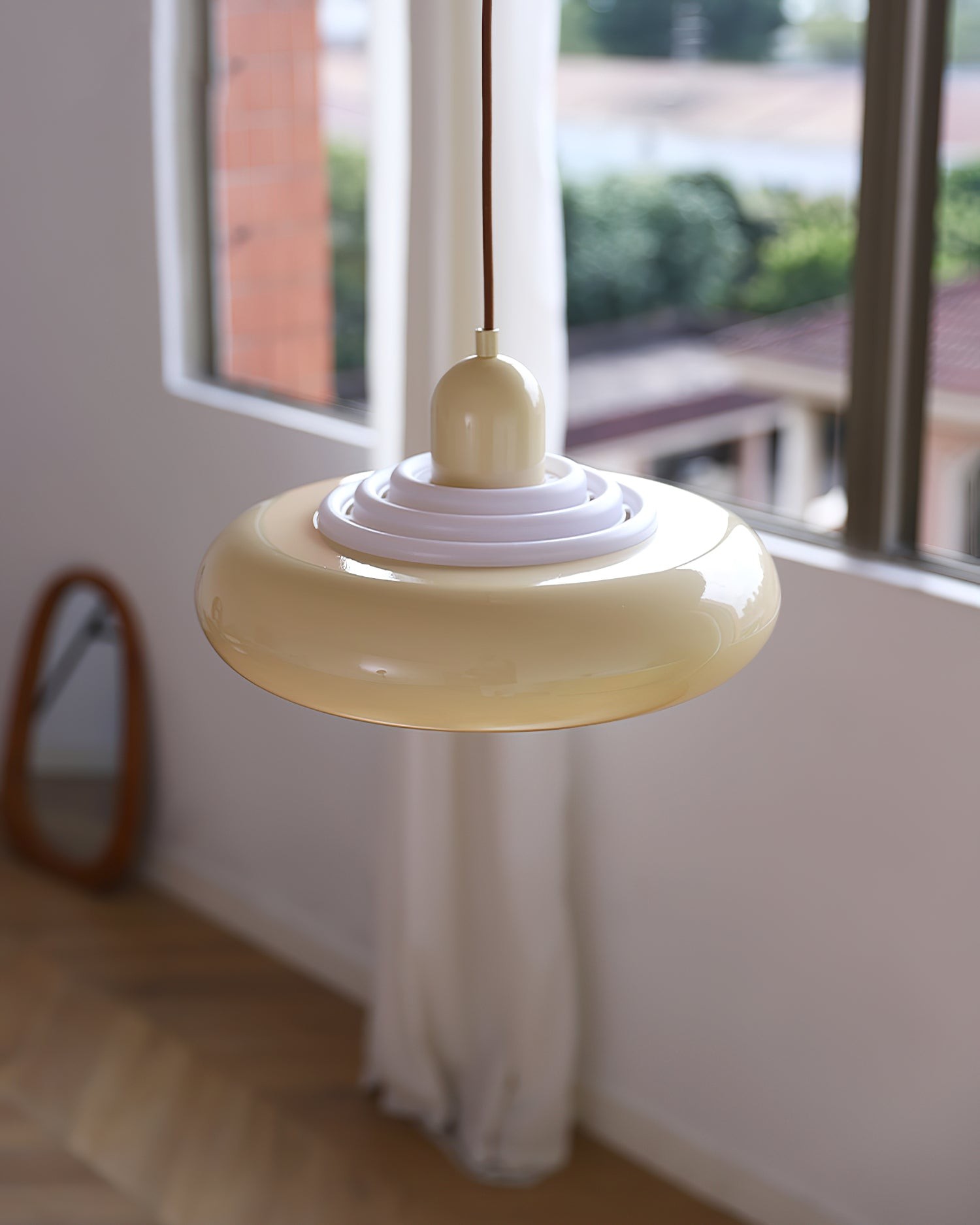 Modern Bauhaus Macaron Bowl Shade Pendant Lamp M312