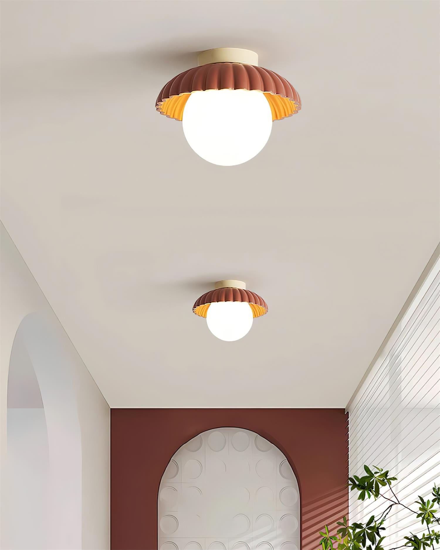 Alien Cream Style Ceiling Light M178
