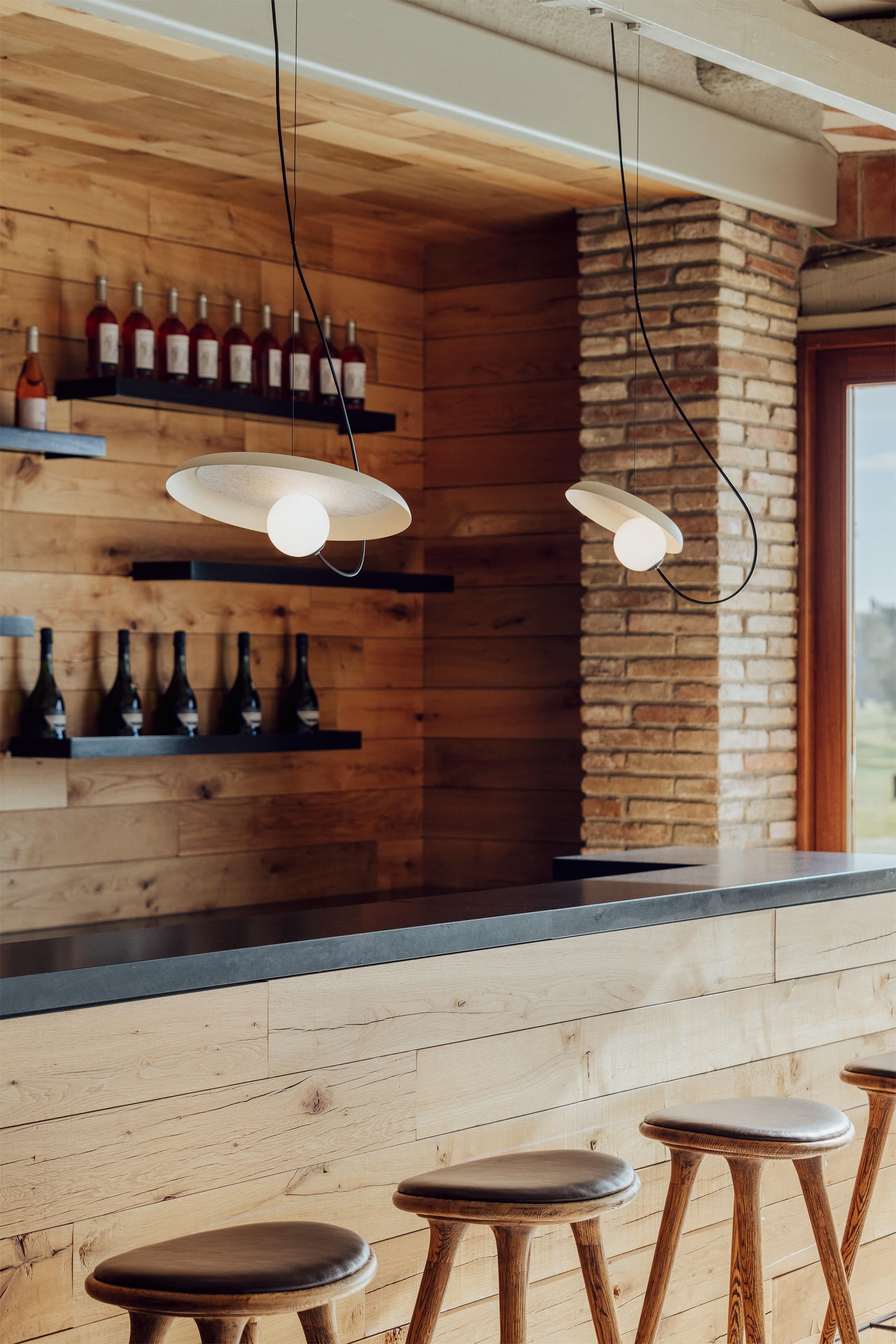 Acoustic Disc Pendant Lamp D448