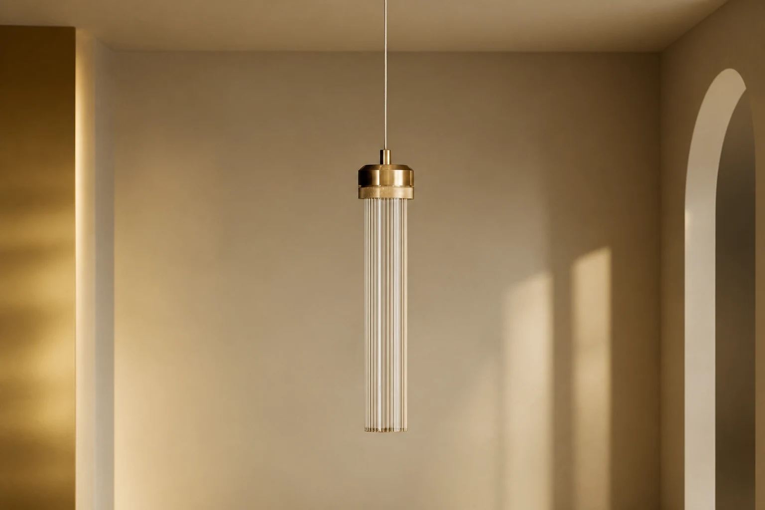 Lampa wisząca LILLE w pomieszczeniu lifestylowym, w którym produkt znajduje się w kontekście