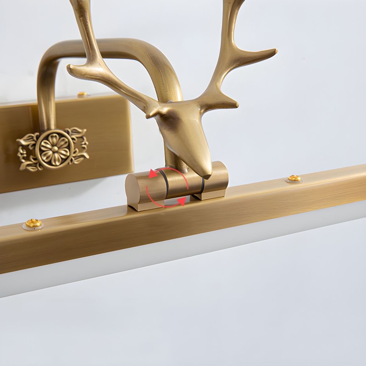 Metal Antler Linear Design Wall Lamp M97