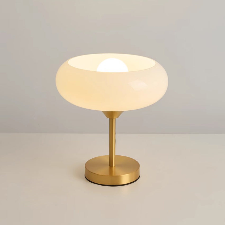 Egg Tart Glass Table Lamp D443