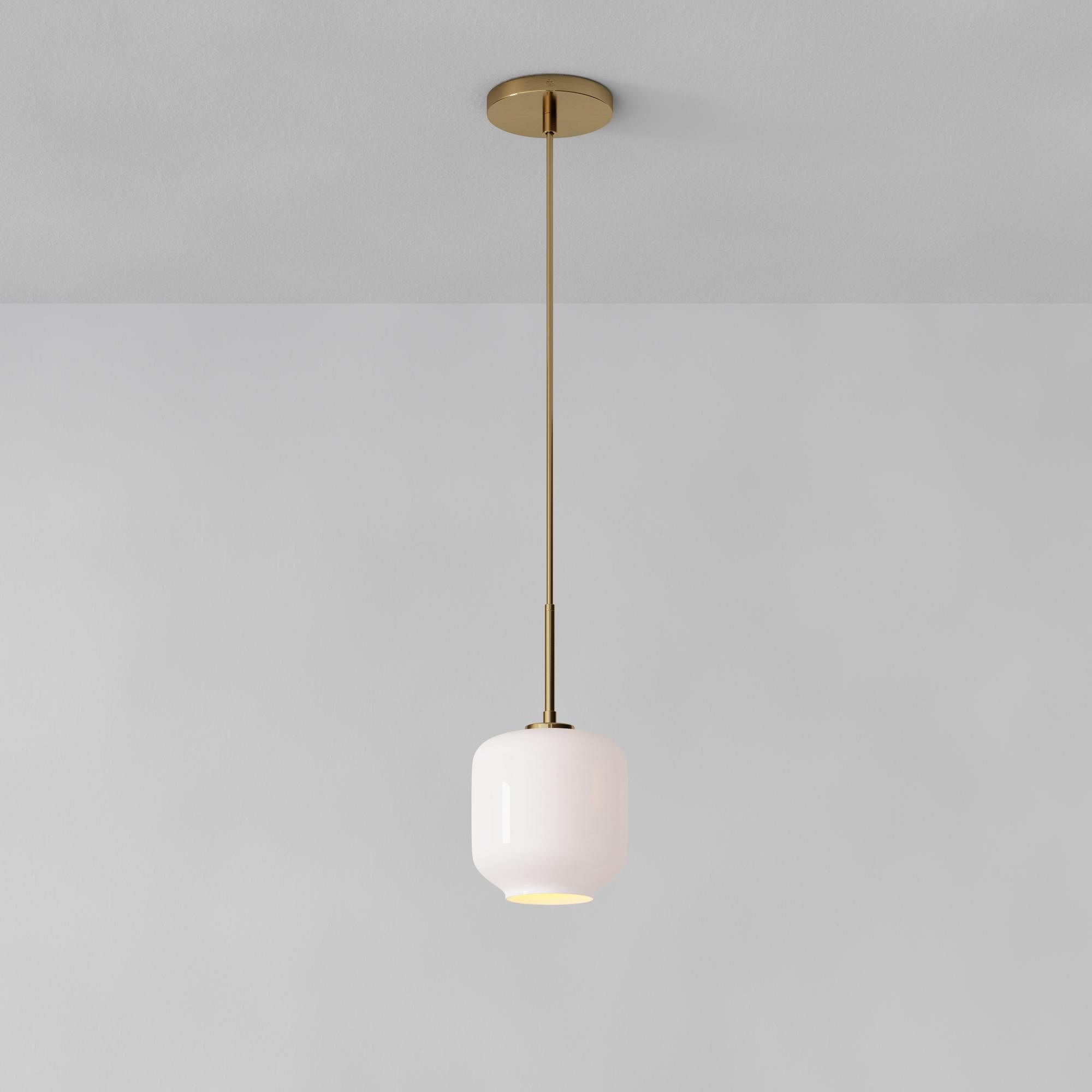 Lumivelle Pebble Pendant Light - Adjustable Glass Shade - Modern Lighting T243