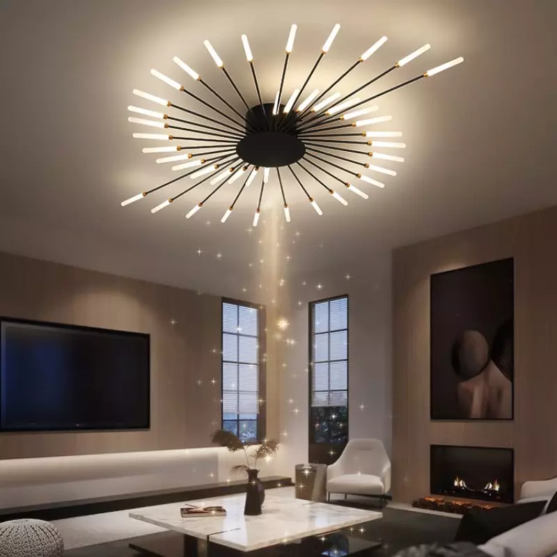 Multi-Head Fireworks Led Recessed Ceiling Lamp S179