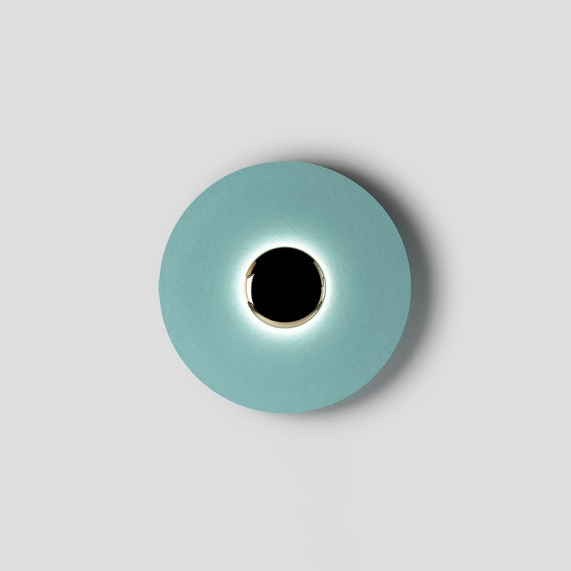 Simplicity Round Ginger Glow Wall Light S188