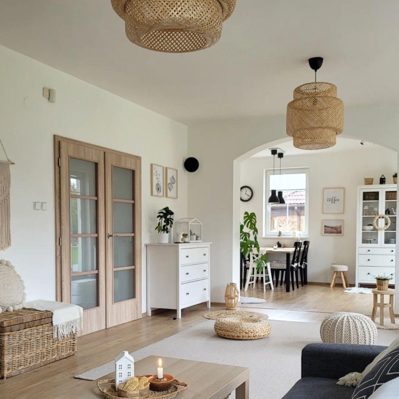 Bamboo Pendant Light D887