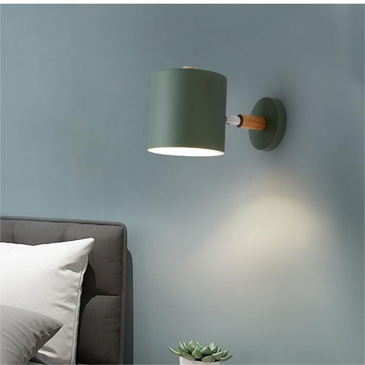 Nordic Macaron Cylinder Rotatable Wall Lamp S42