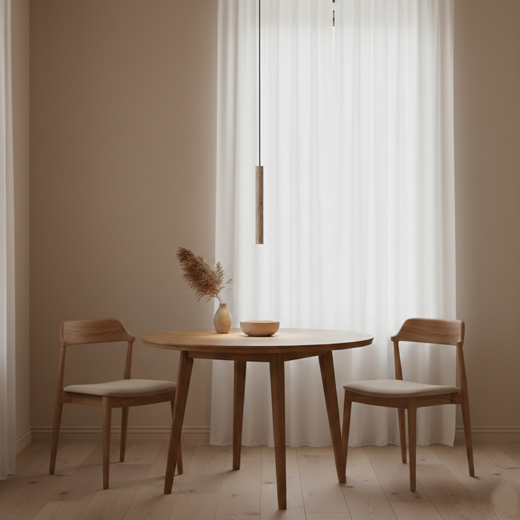 Marbled Travertine Cylinder Modern Pendant Light D857