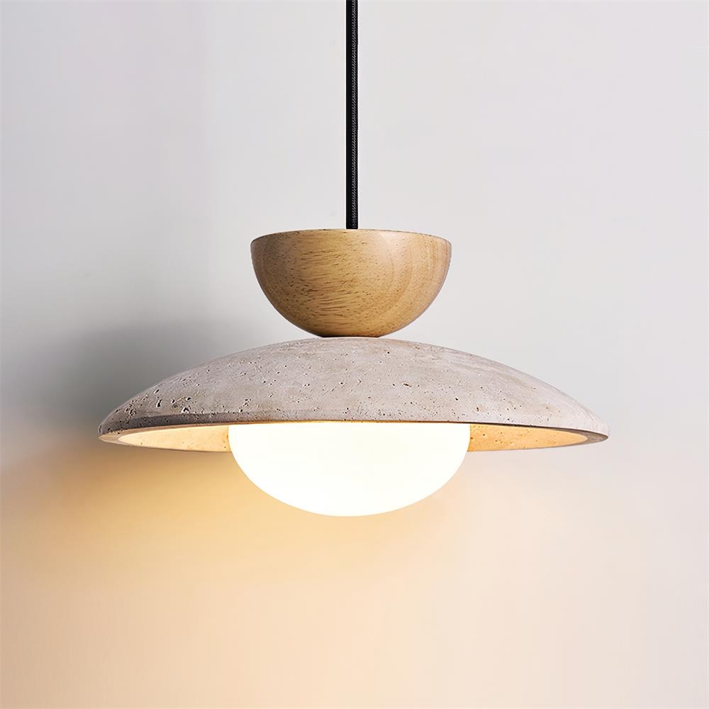 Tia Travertine Pendant Lamp D07