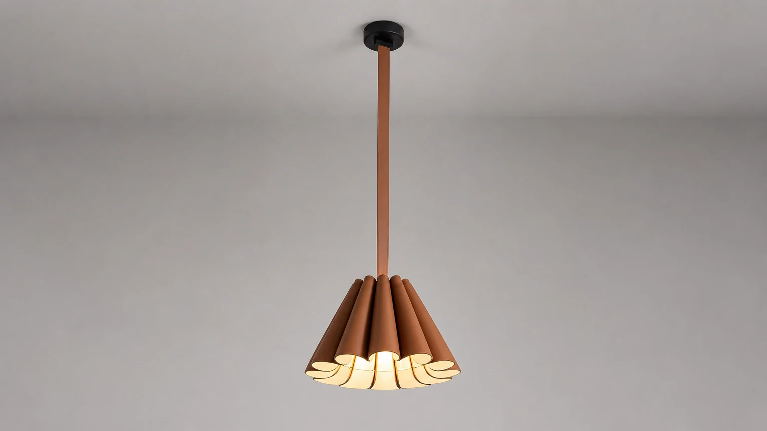 Lampa wisząca Lora D699 pokazana w ciepłym pomieszczeniu