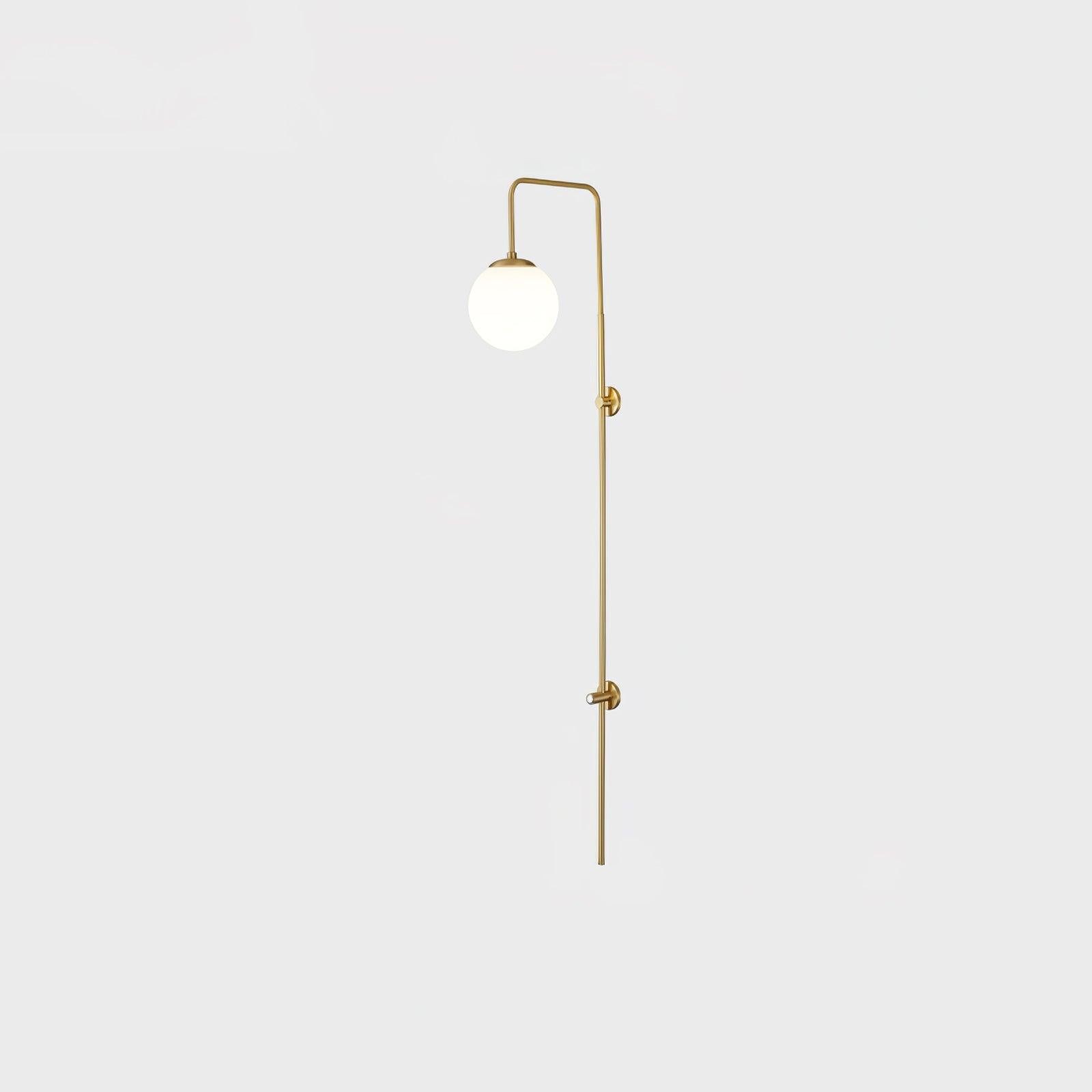 Globe Brass Wall Sconce M555