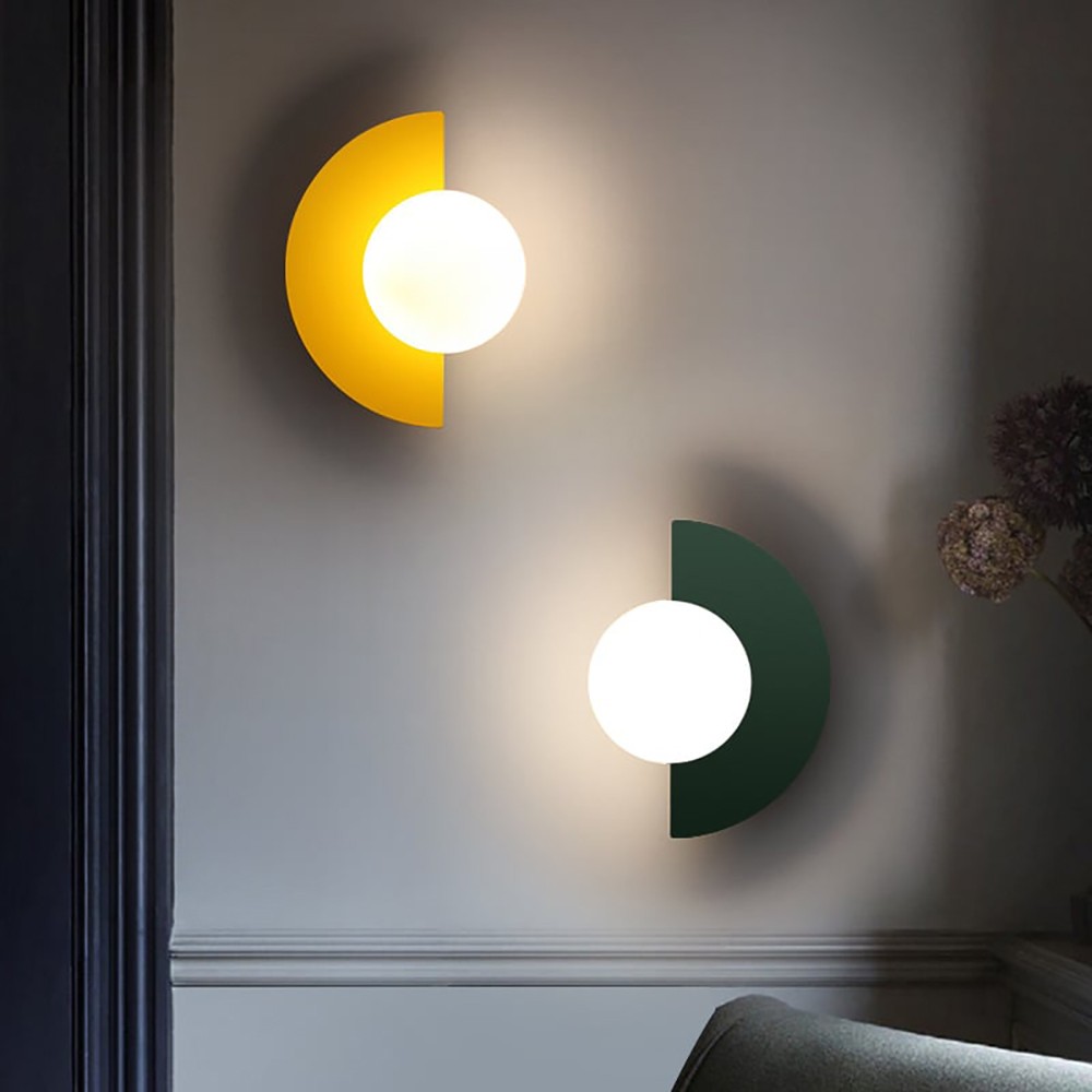 Colourful Glass Wall Lamp S155