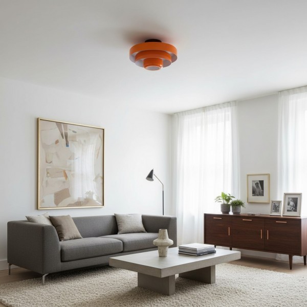 Triple Layer Disc Macaron Cake Bauhaus Ceiling Light S361