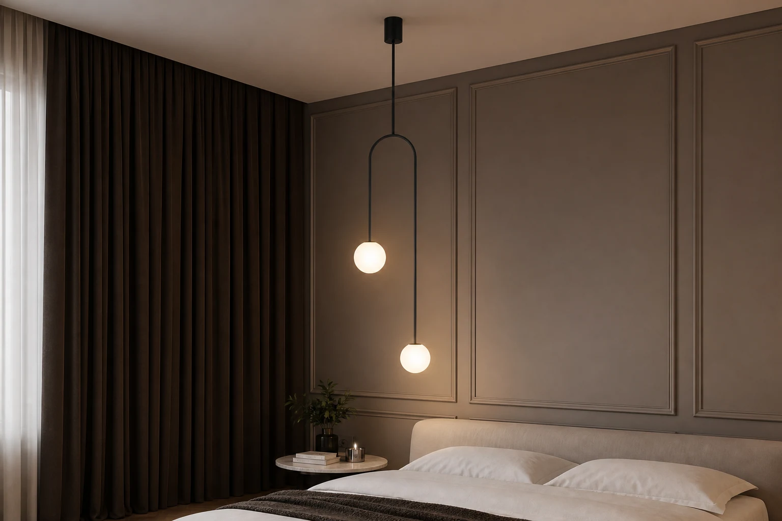 Lampa wisząca STROBE High Low w stylu życia