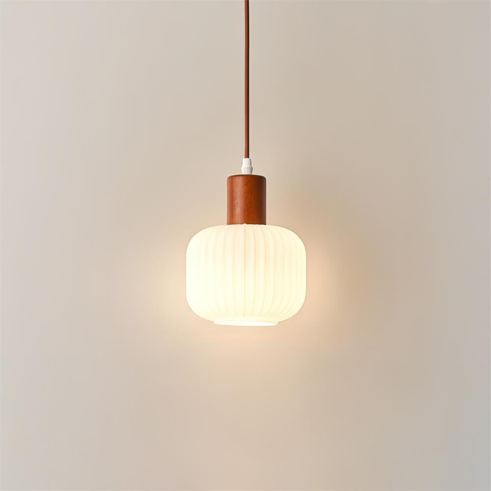 Mid Century Modern Glass Pot Pendant Lamp For Kitchen Island M334
