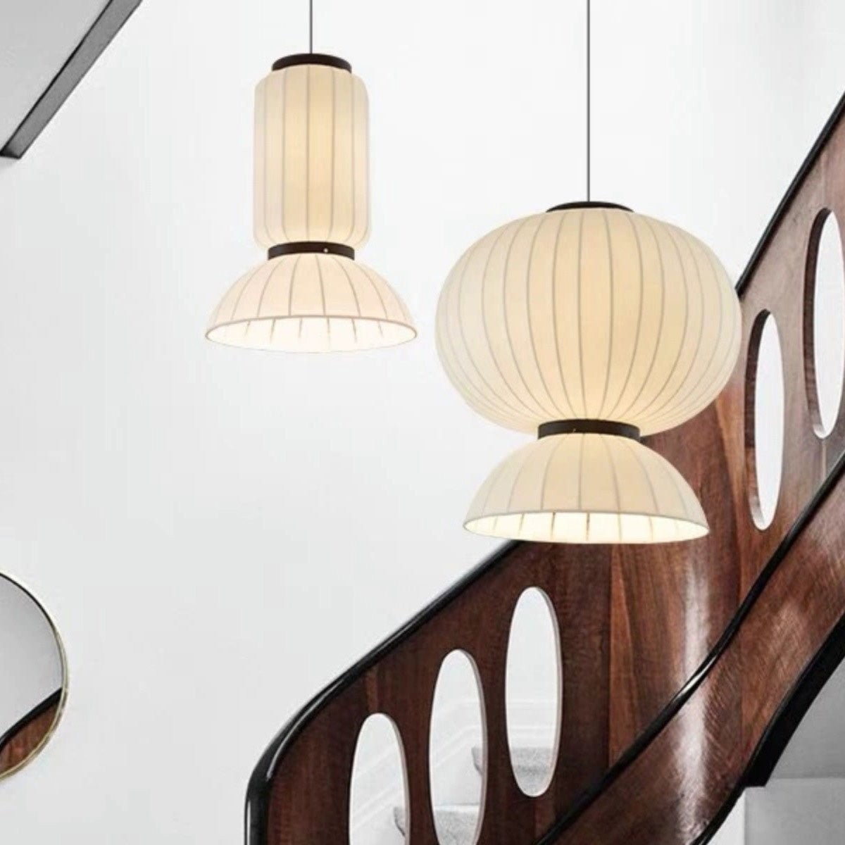Mulberry Silk Lantern Pendant Light M536