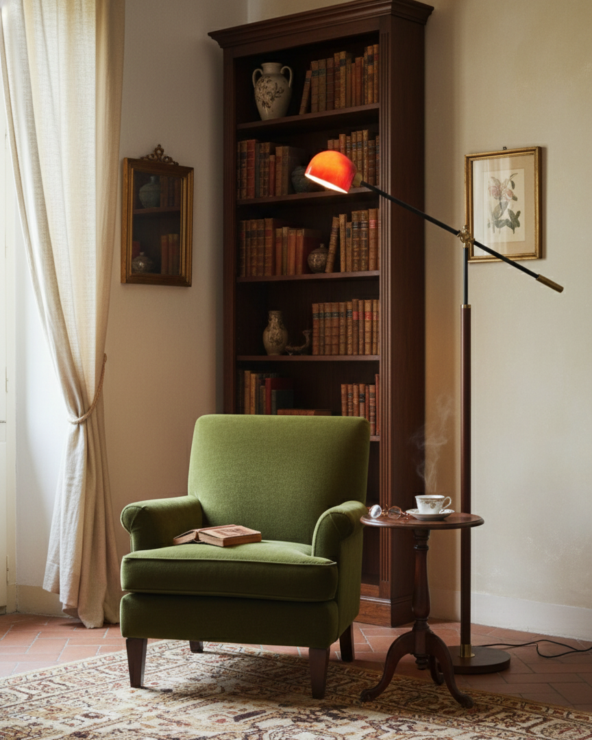 Heritage Swing Floor Lamp D316