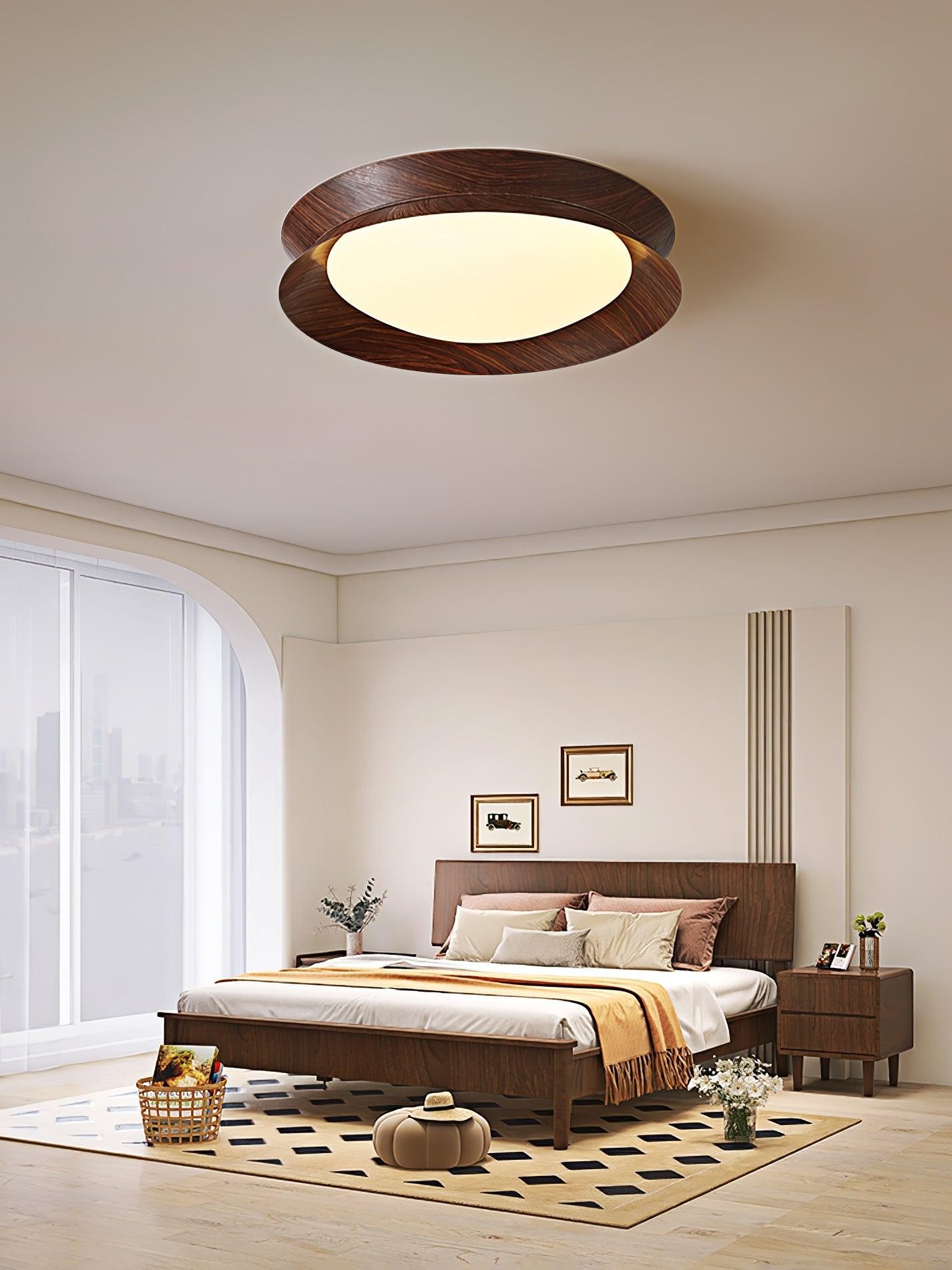 Double Half Round Ceiling Light M386