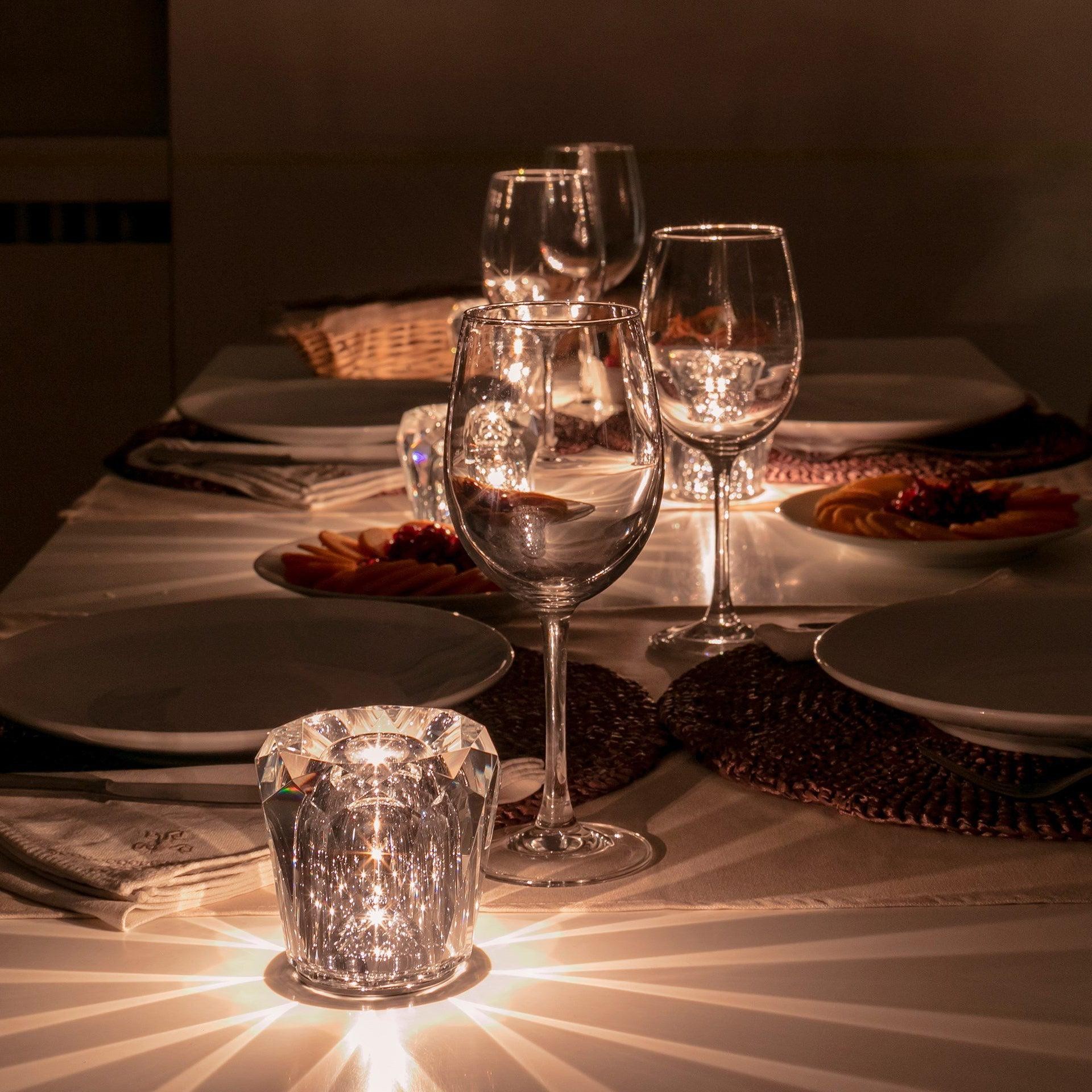 Crystal Diamond Table Lamp M160