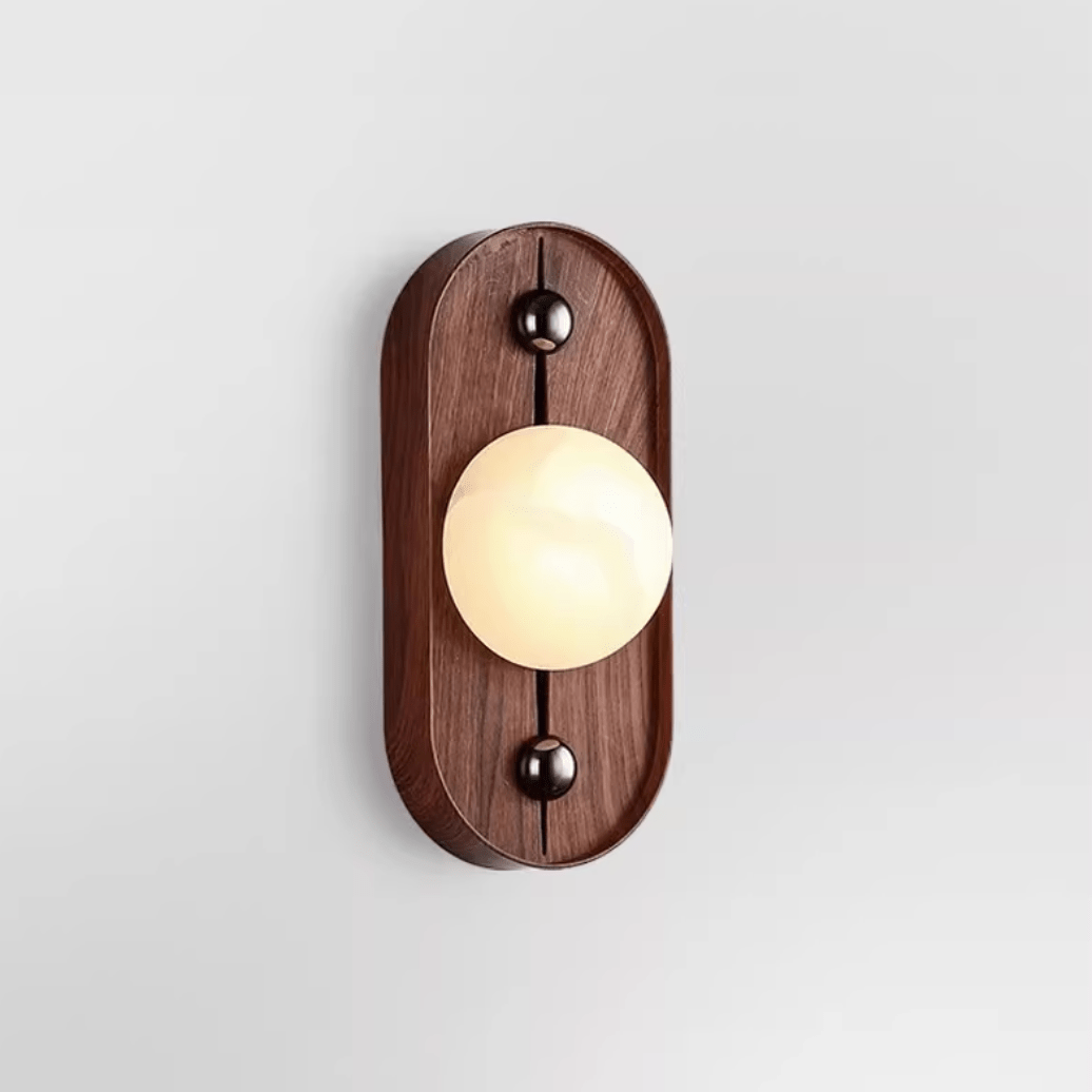 Bezel Alabaster Wall Lamp D393
