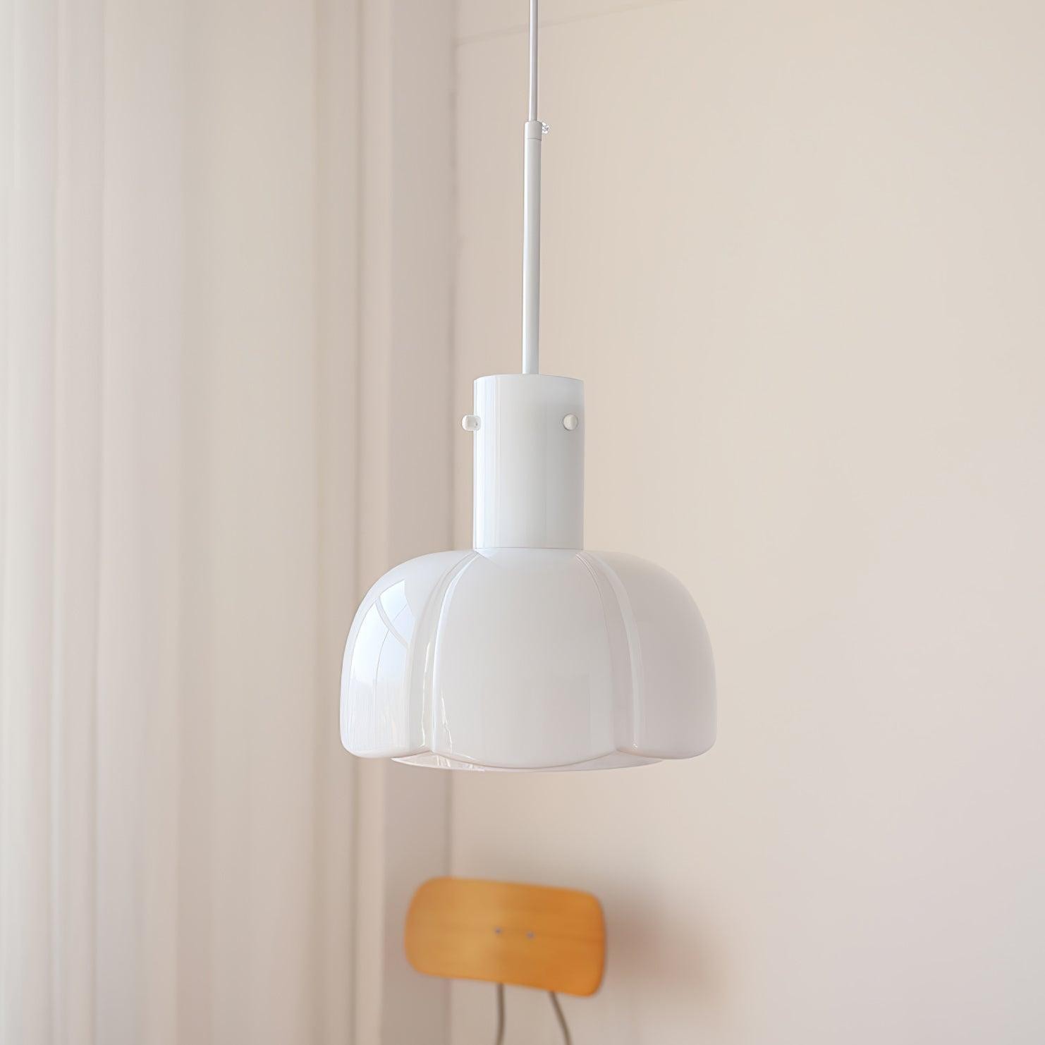 Medieval Style Glass Bud Pendant Lamp M457