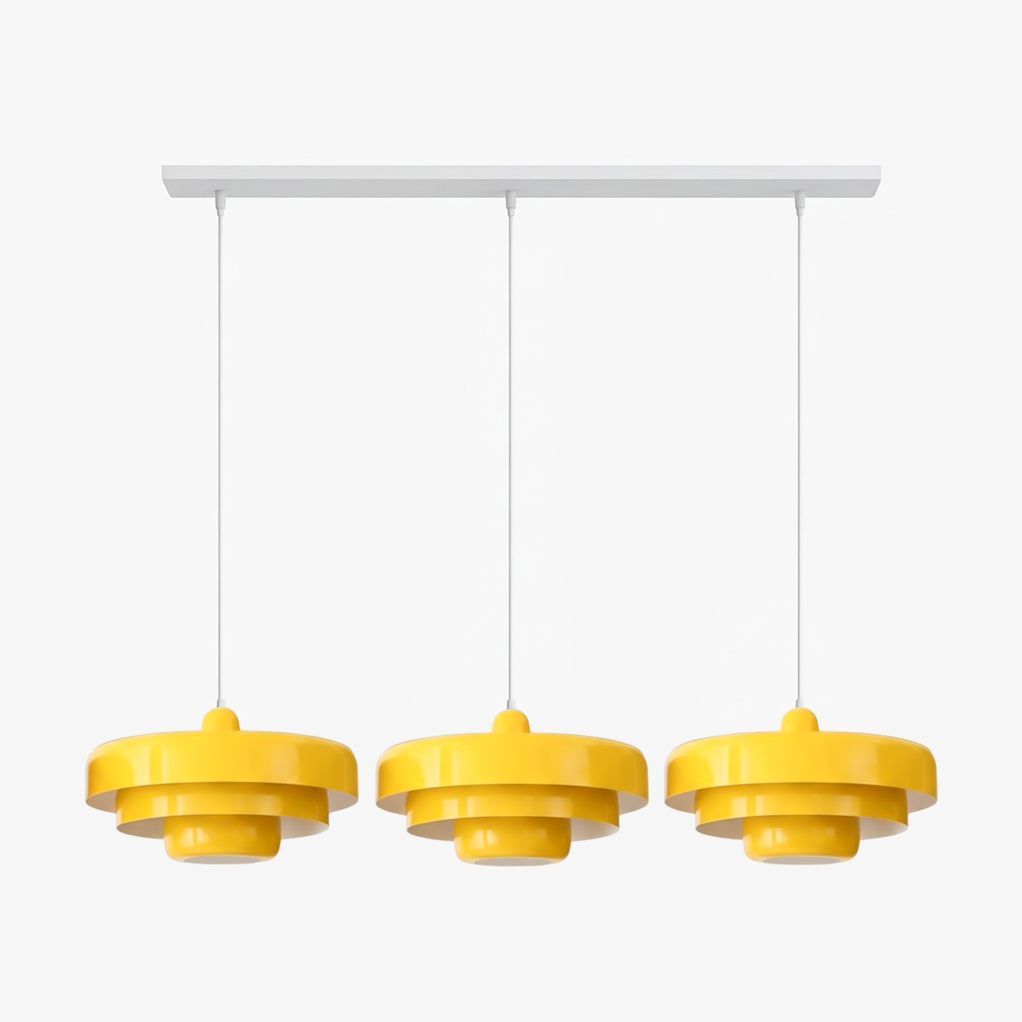 Triple Layer Disc Macaron Cake Pendant Light S90
