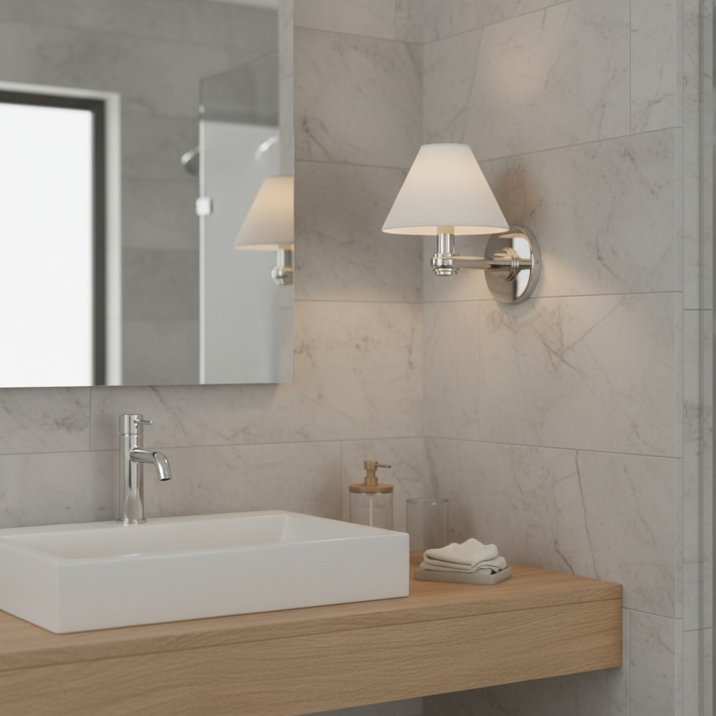 Roven Metal Wall Sconce - Sleek Metal Single or Triple Sconce for Vanity or Bathroom T656