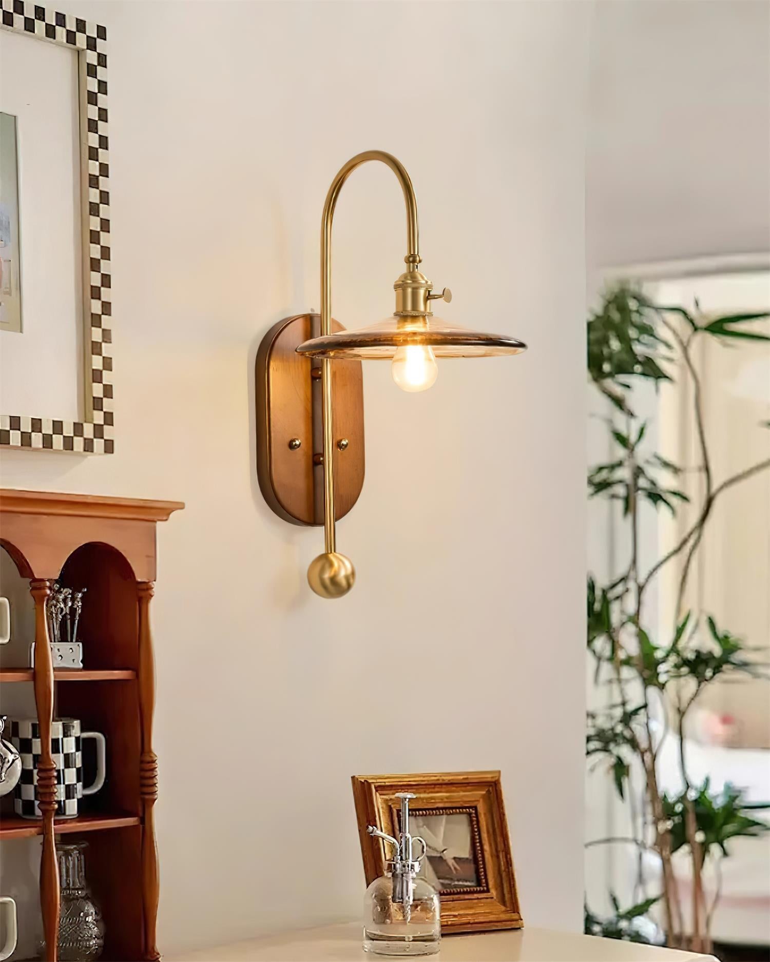 American Retro Spherical Wall Lamp M252
