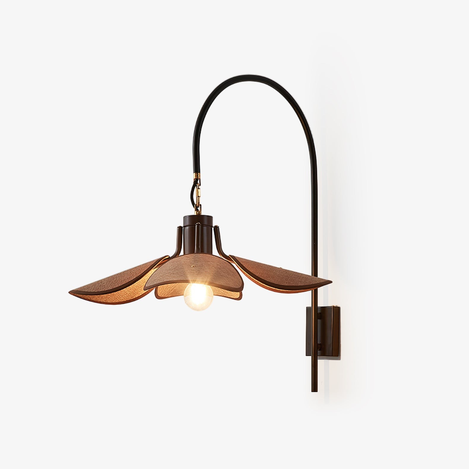 Retro Wabi-Sabi Style Petal Bloom Wall Lamp M33