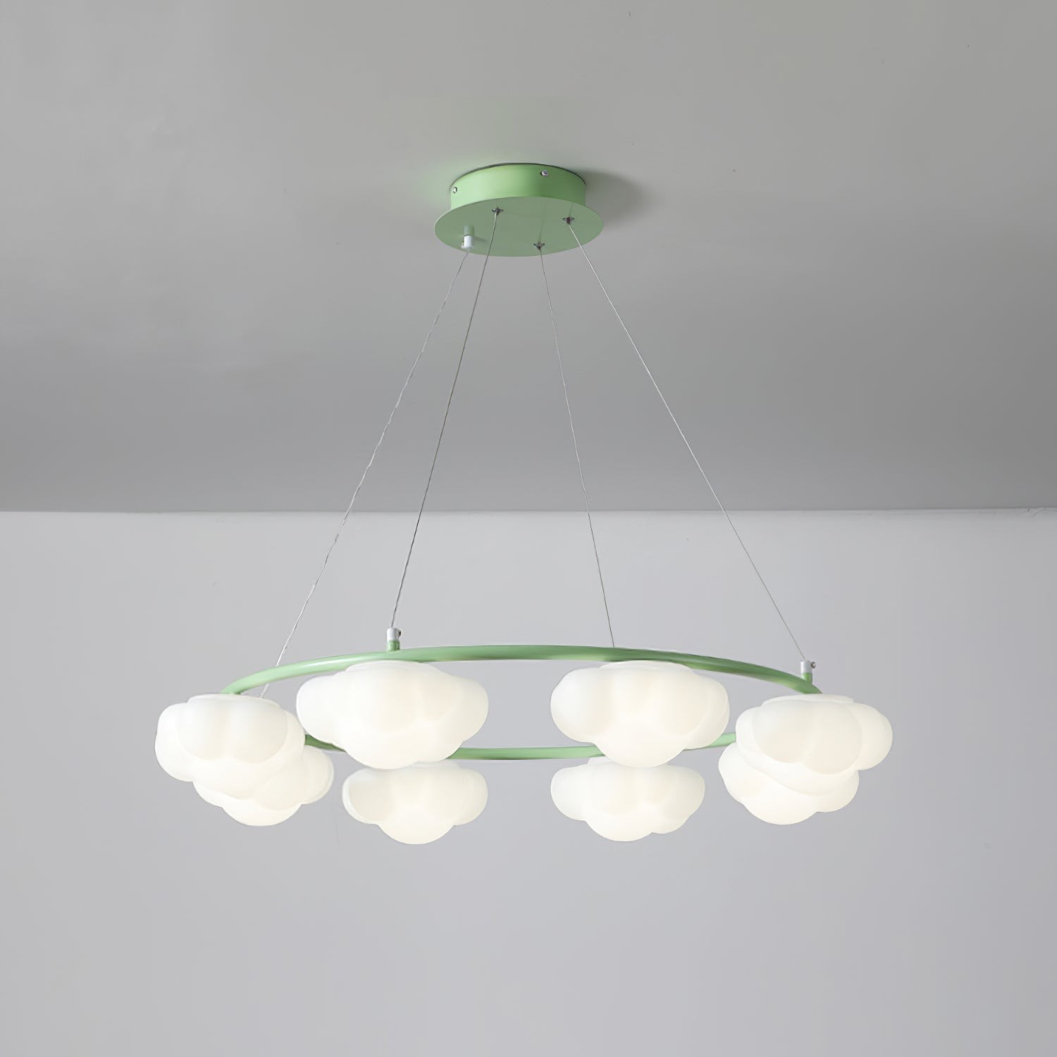 Cream Style Creative Personality Clouds Chandelier M322