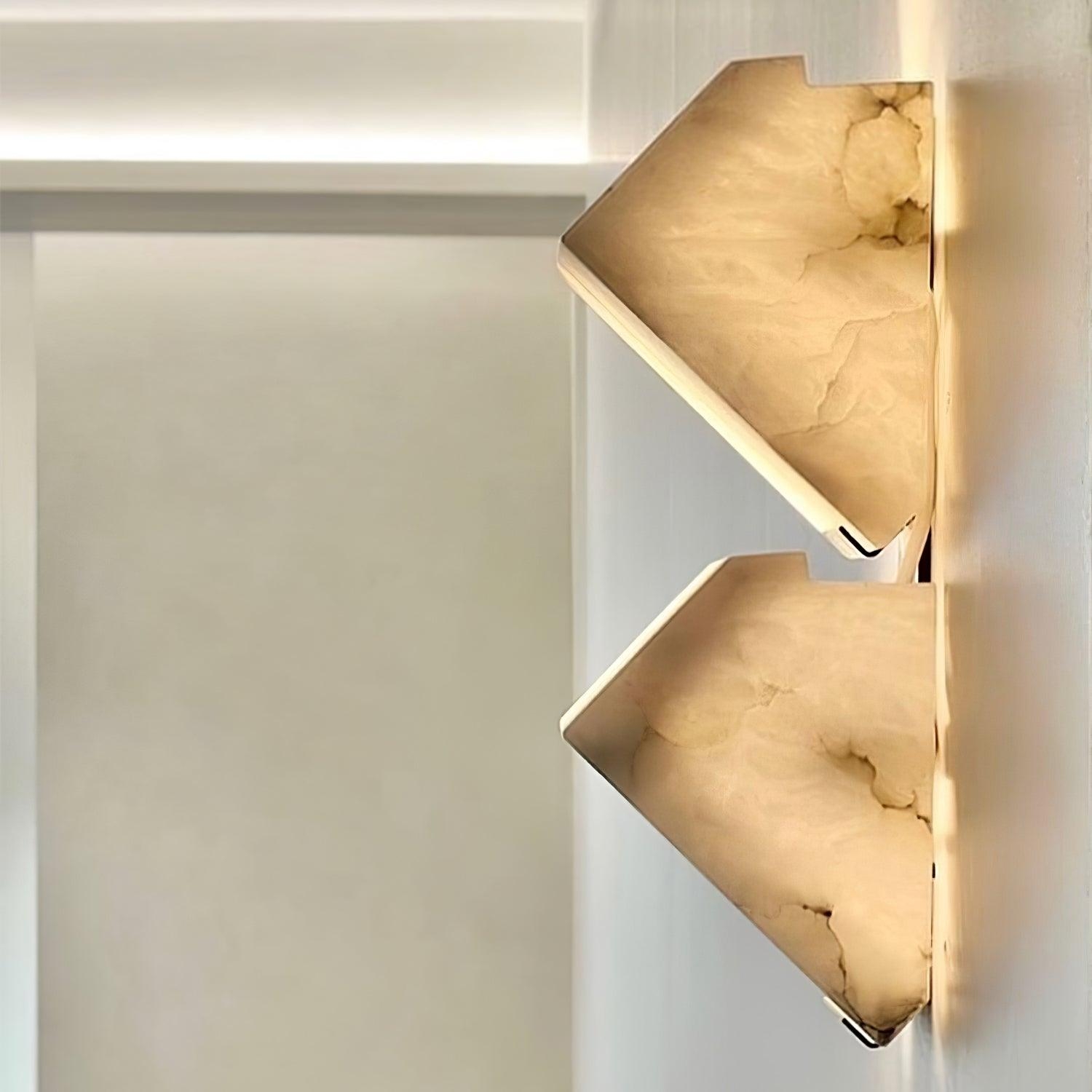 Alabaster Staircase Wall Lamp D648