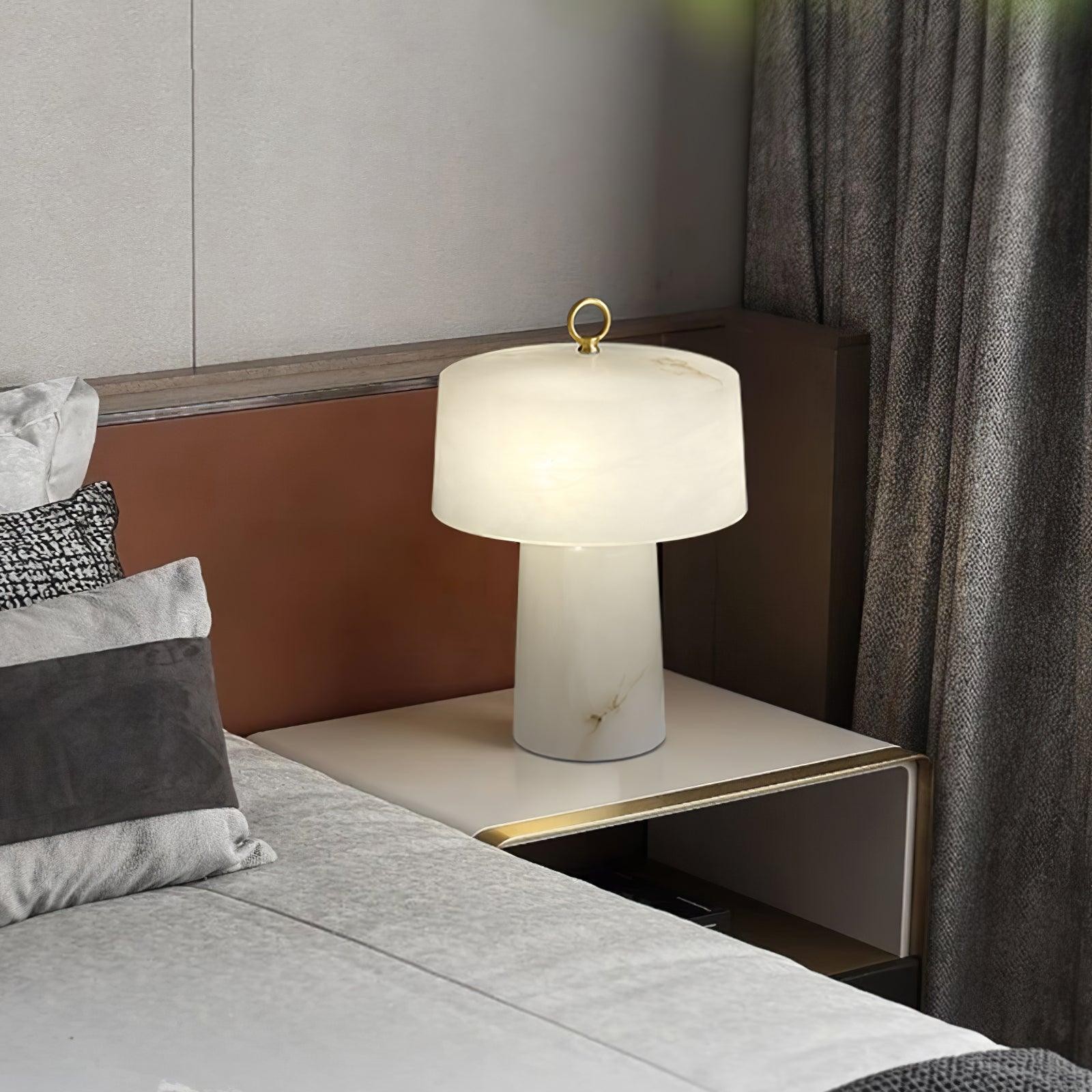 Light Luxury Style Marble Stone Table Lamp M583