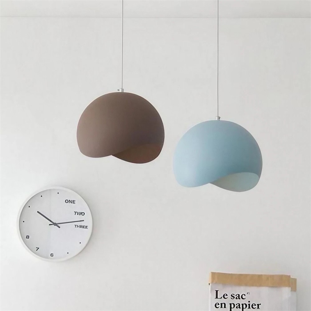 Nordic Macaron Eggshell Metal Pendant Lamp S105