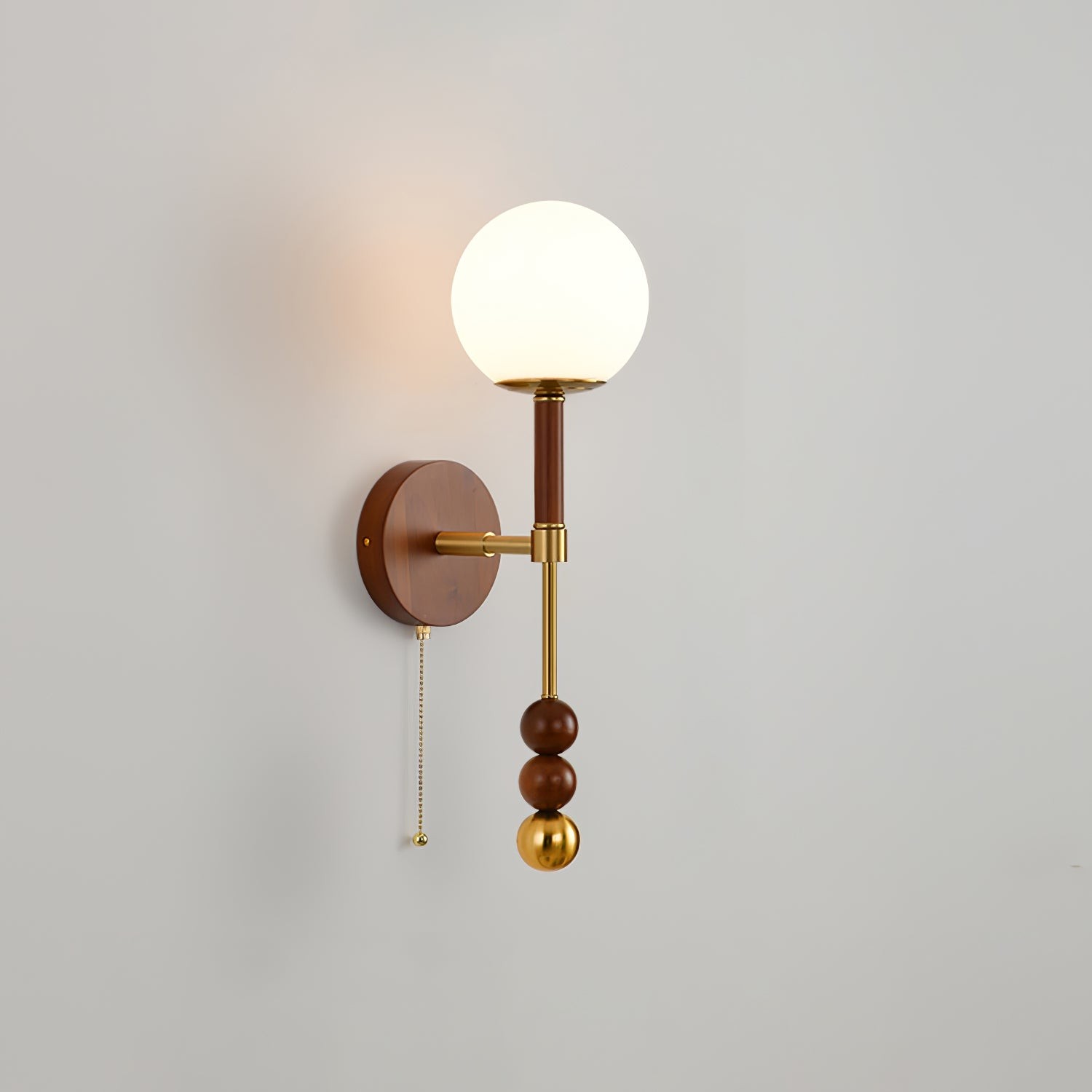 Retro Solid Wood Series Wall Lamp M523