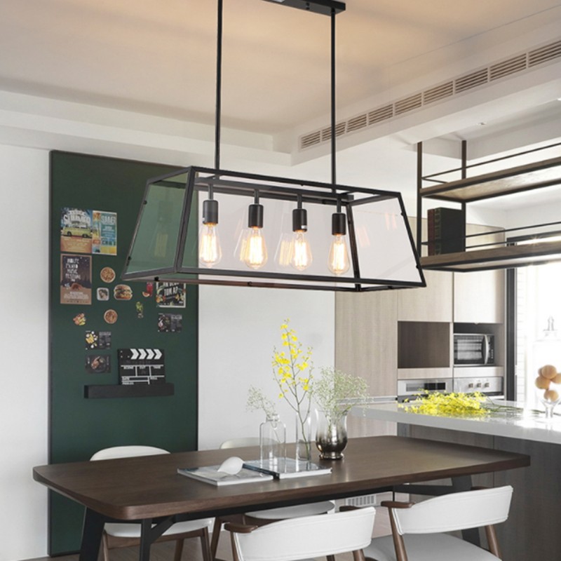 Vintage REXAM Hanging Light