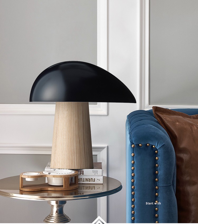 Asymmetrical Night Owl Sculptural Table Lamp