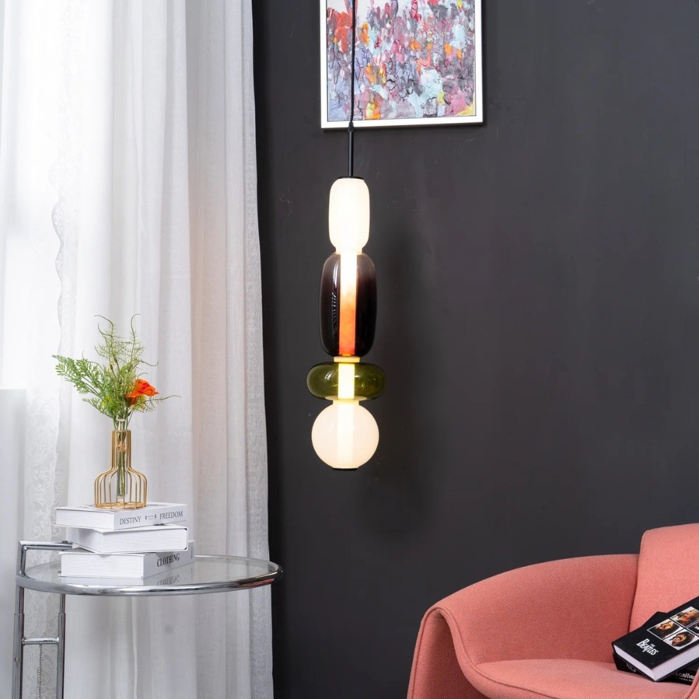 Nordic Colored Candy Glass Pendant Light S148