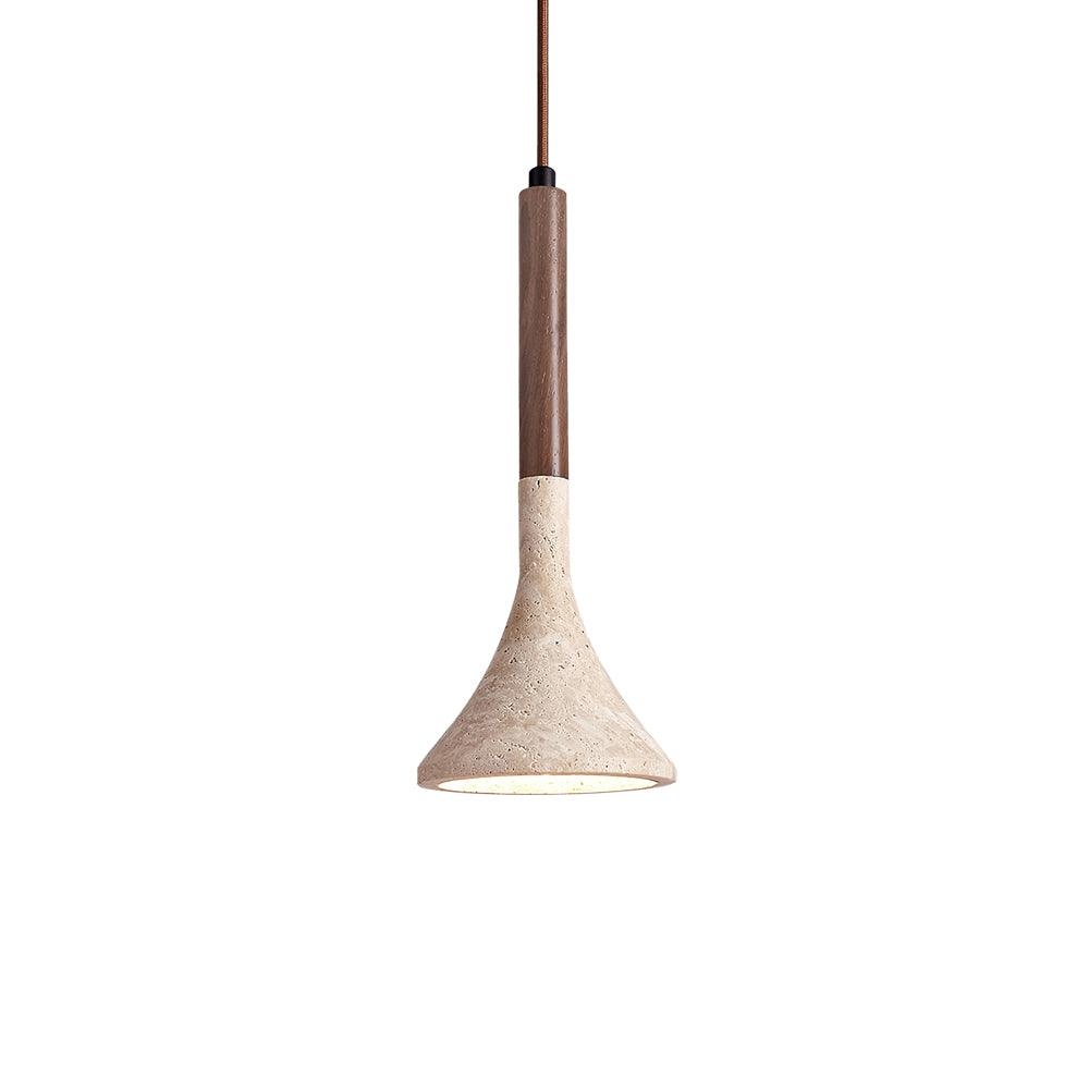 Aplomb Japandi Travertine Pendant Lamp D890