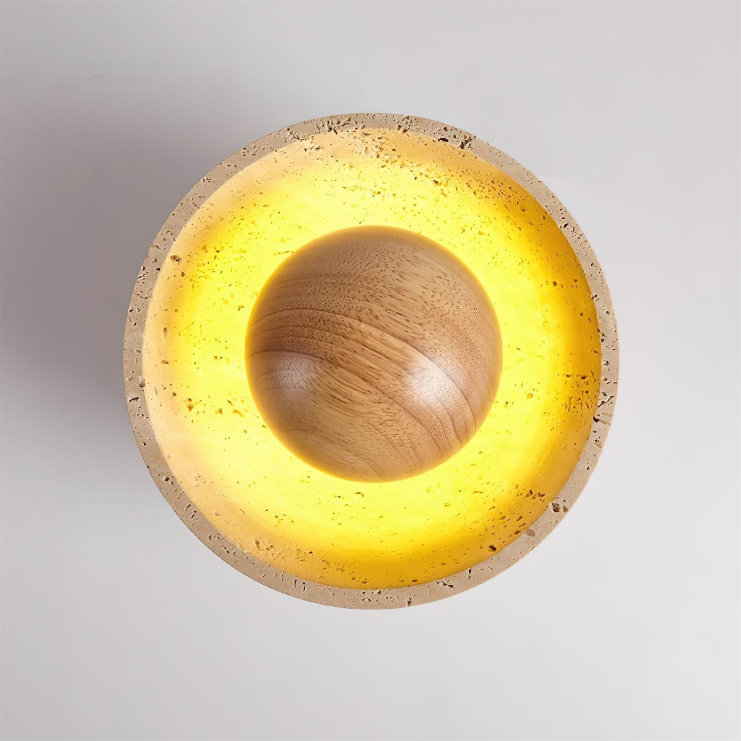Japanese Wooden Inverted Ceiling Light M189