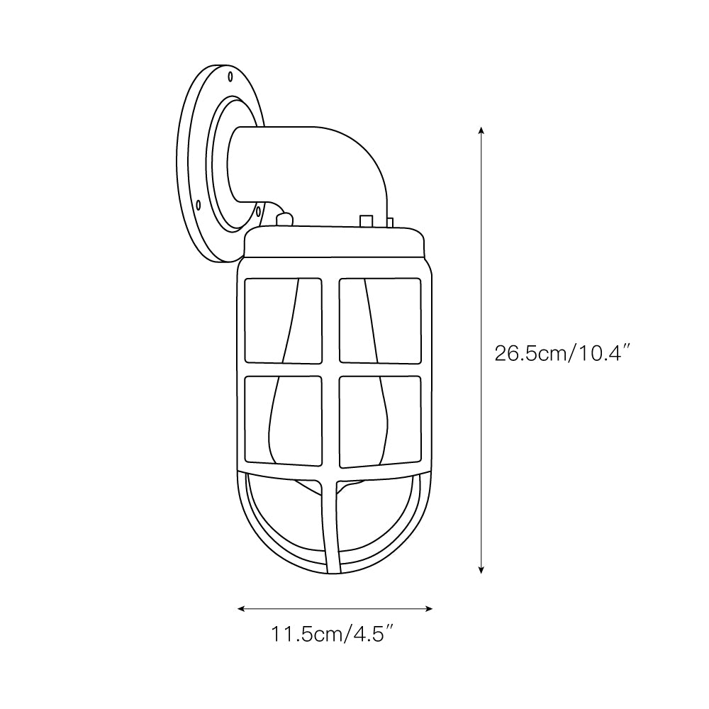Marine Wall Lamp D638