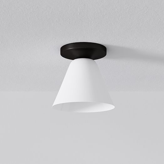 Conica Cone Flush Mount – Glass Ceiling Light for Modern Spaces T233