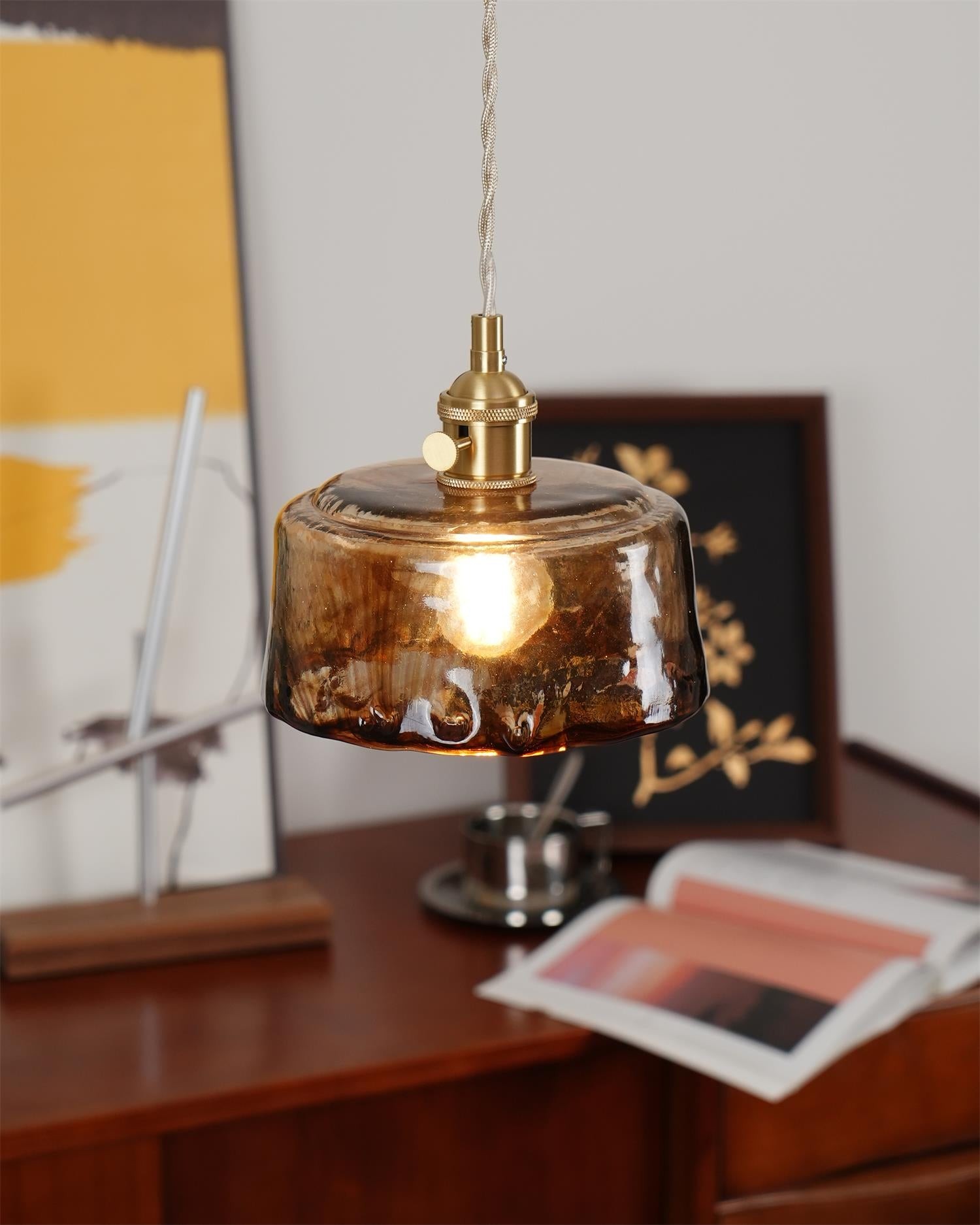 Retro Glass Pendant Lamp M212