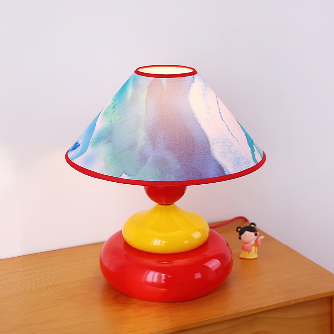 Retro Decorative Colorful Stacked Table Lamp M344