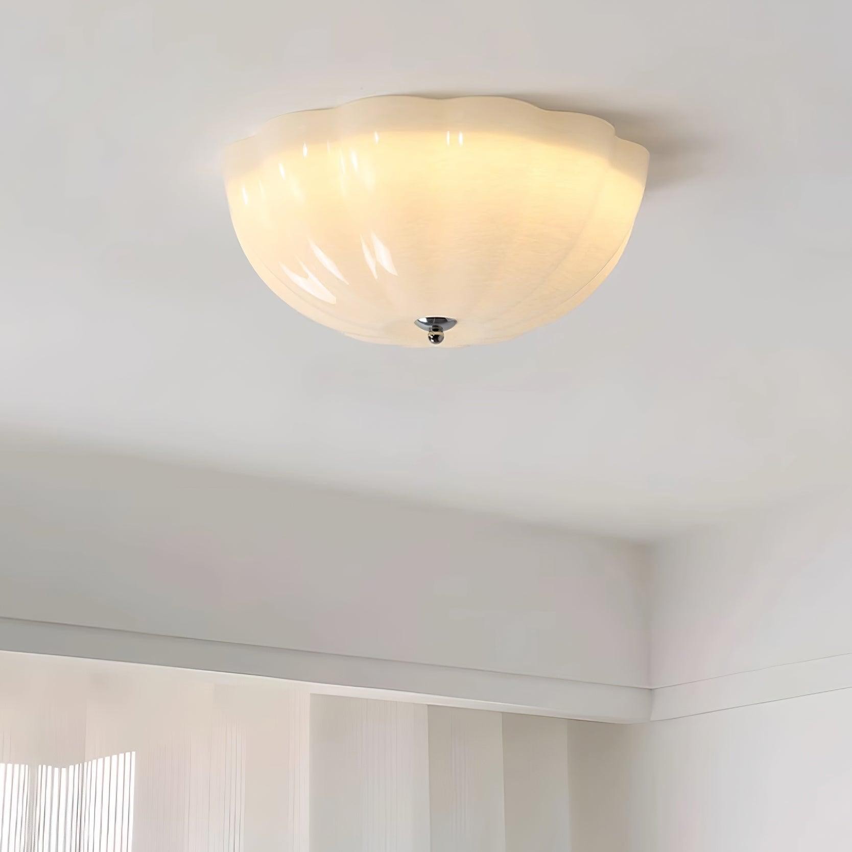 Jelly Shaped Glass Ceiling Lamp M463